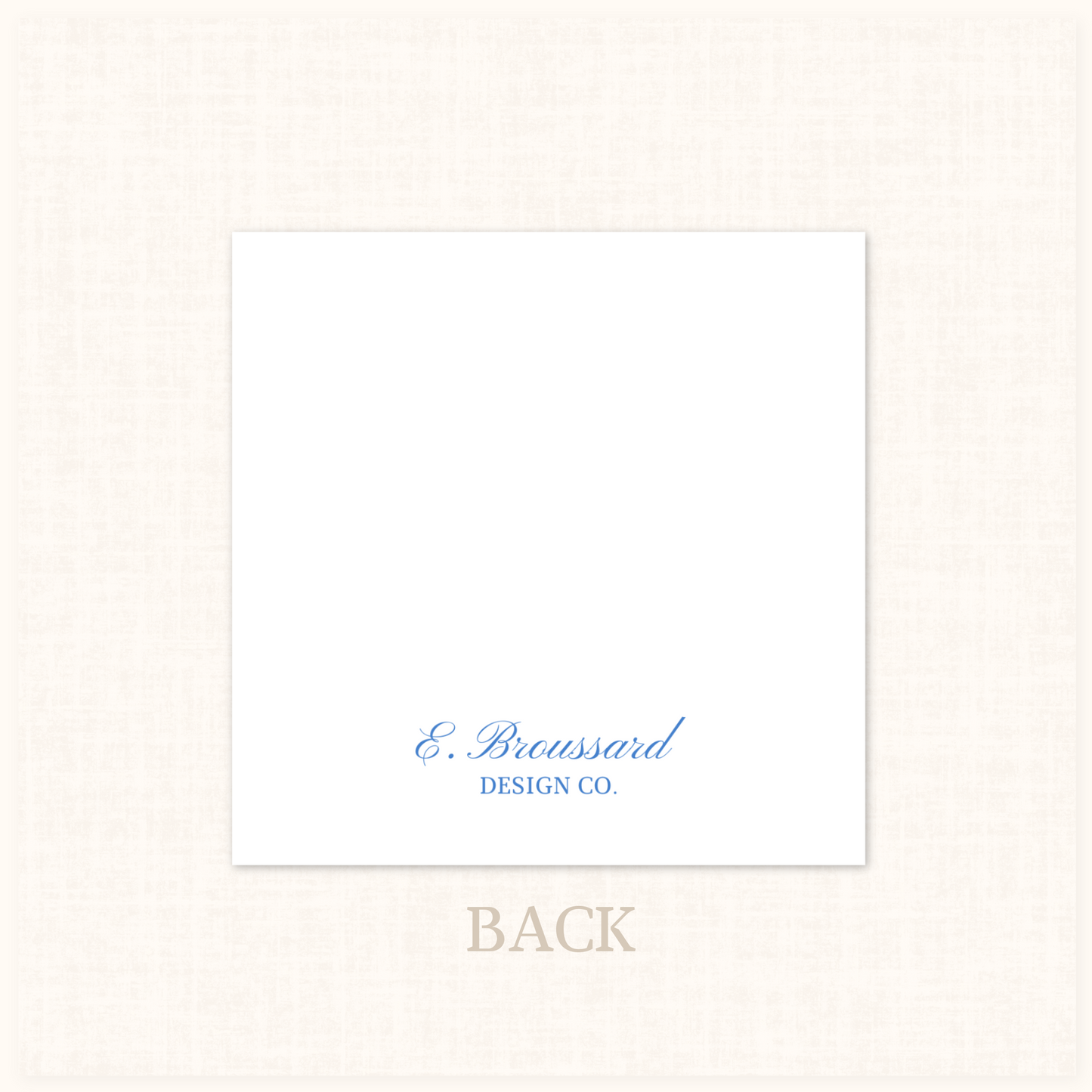 Blue Crest Gift Tag 20 ct.