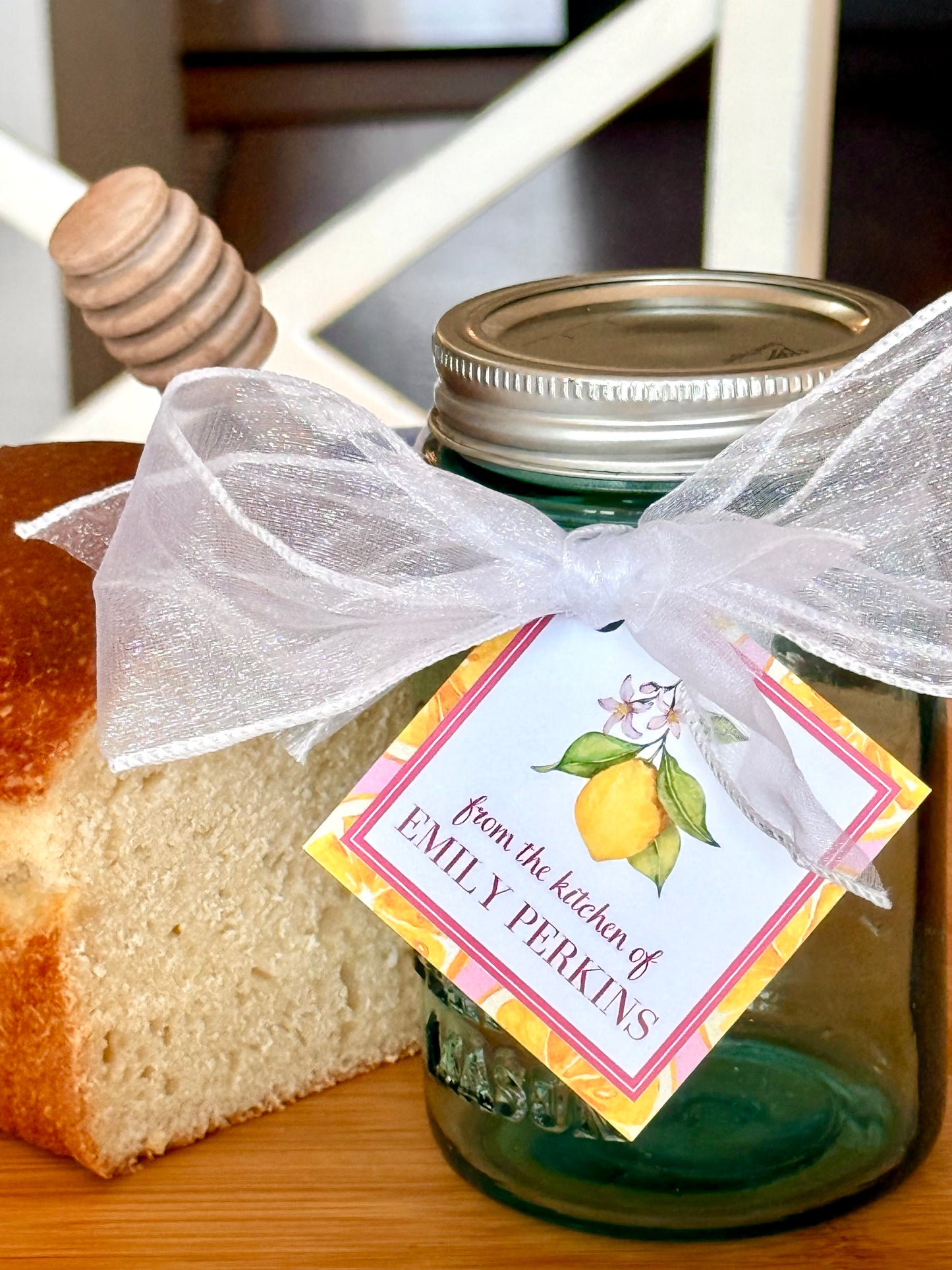 Pink Lemon Slice Gift Tag 20 ct.