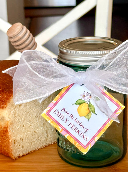 Pink Lemon Slice Gift Tag 20 ct.