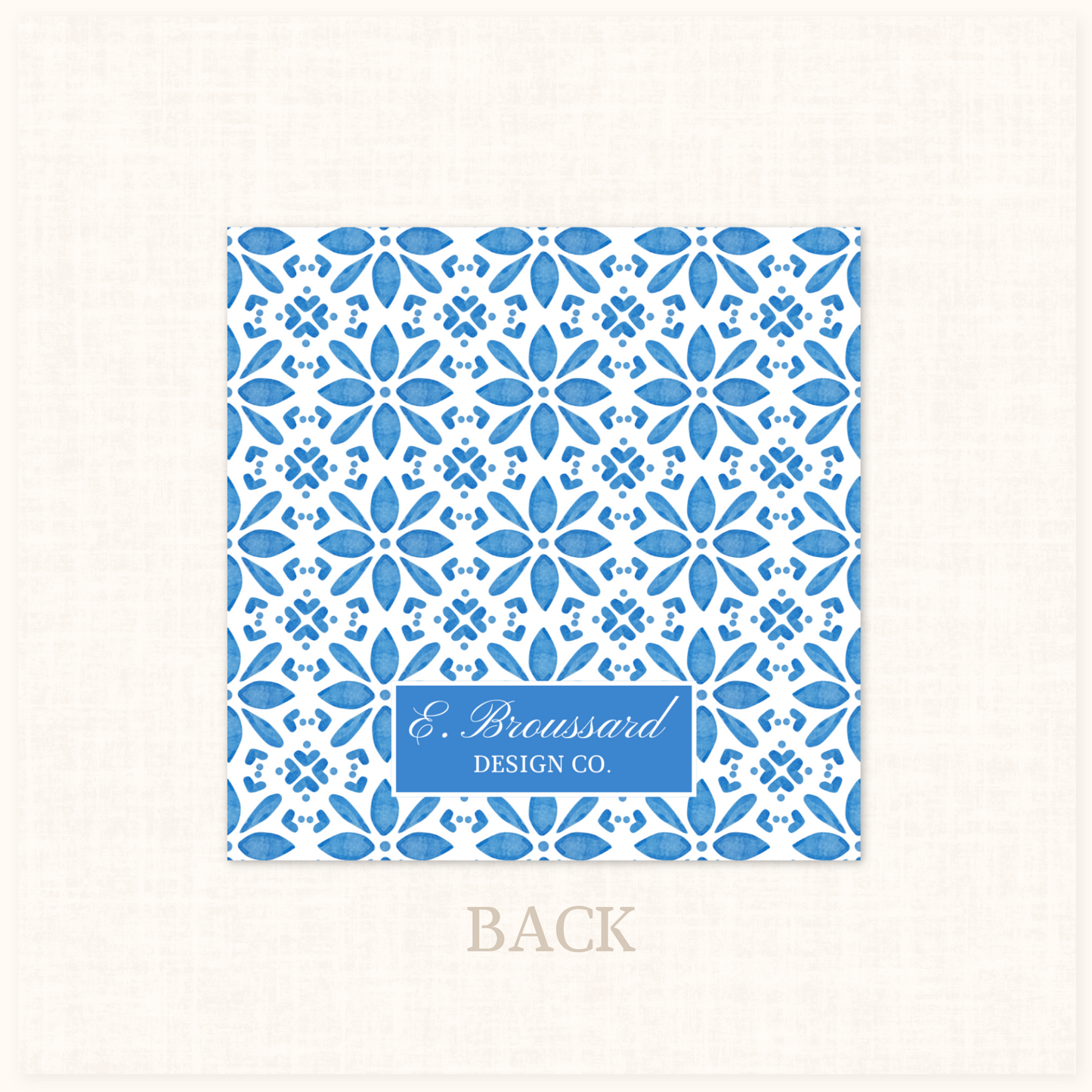 Santorini Blue Gift Tag 20 ct.